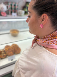 Foulard bandana, foulard mini fleur, foulard coton, au cerf volant concept store