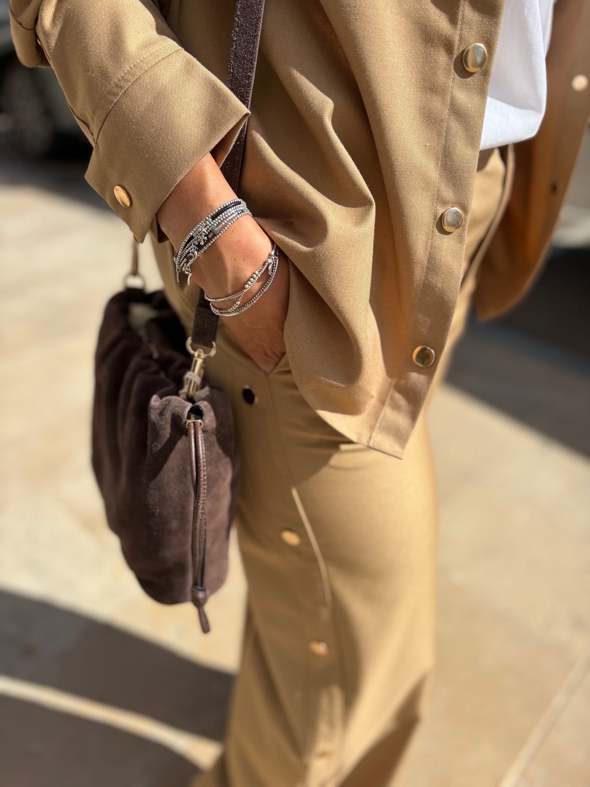 ensemble camel et sac disponible au cerf volant auxerre