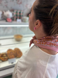au cerf volant concept store, petit foulard coton, foulard bohème, mode femme auxerre, boutique indépendante auxerre