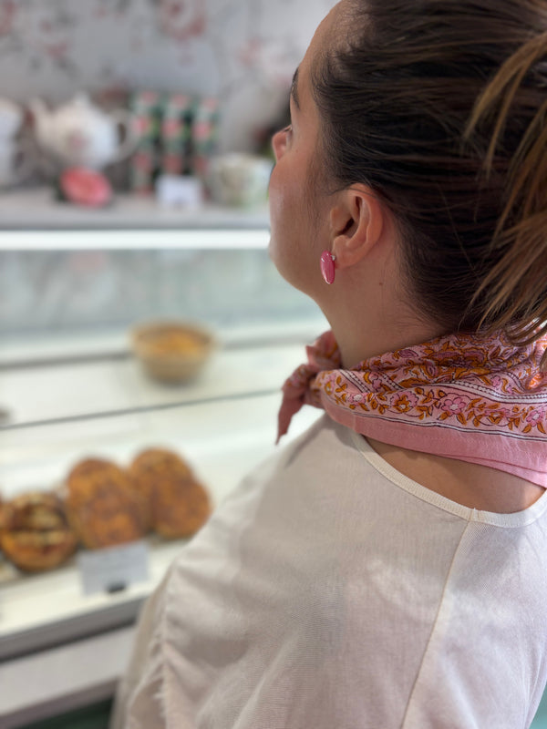 au cerf volant concept store, petit foulard coton, foulard bohème, mode femme auxerre, boutique indépendante auxerre