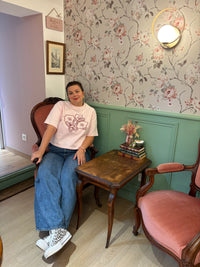 Concept store auxerre, t-shirt coton rose, jean large, pateasserie ghk, centre ville auxerre